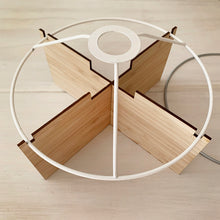 Simple Lamp Base - Bamboo