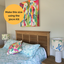 Creating matching 30cm lampshades using the 3Chooks Double Lampshade Kit 30cm drum lampshade